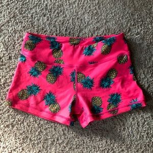 IAB pineapple workout Shorts